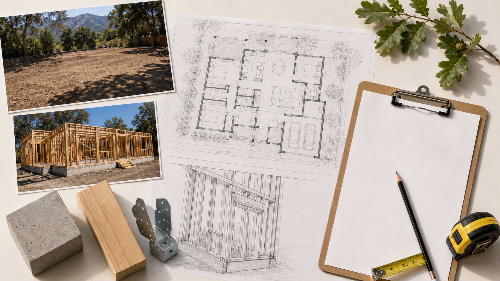 Rebuild drawings and site information arranged for construction pricing